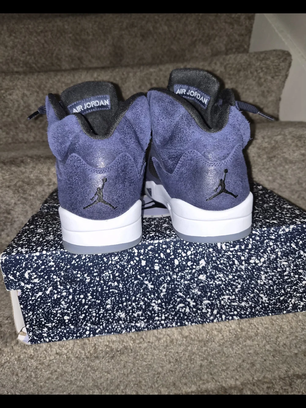 Jordan 5 Retro Mens  - Midnight Navy